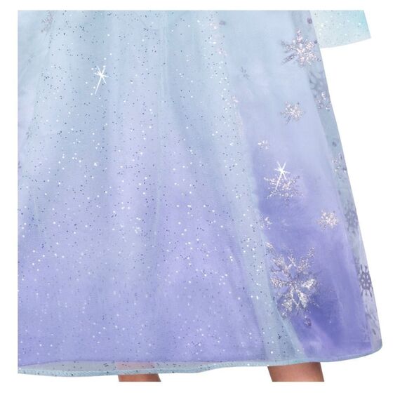 Nwt Halloween Girls Light-up Icy Snow Princess Fantasy Costumes, Sz M 7/8 - Picture 4 of 13